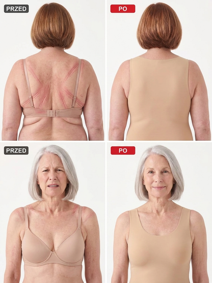 SoftLift – Top z Wbudowanym Biustonoszem Bez Ucisku